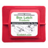Box Latch - No Tape needed. Medium - red.